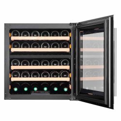 Pevino Majestic 30 flasker - 2 zoner - rustfrit stl - Integrerbart