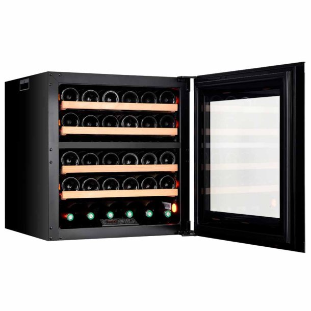 Pevino Majestic 30 flasker - 2 zoner - rustfrit stl - Integrerbart