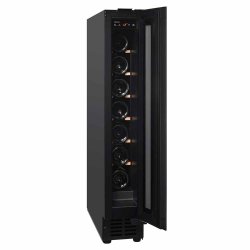 Pevino Noble 8 flasker - 1 zone - Sort glasfront