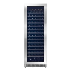 Pevino Majestic 159 bottles - 1 zone - Stainless steel front