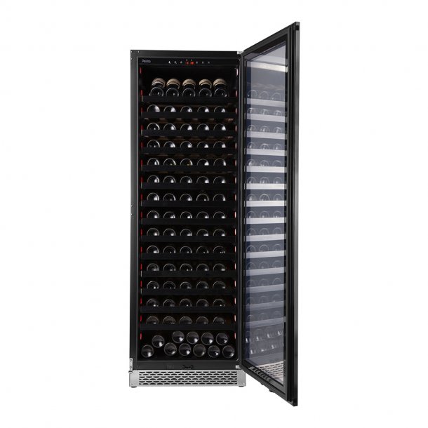 Pevino Majestic 159 bottles - 1 zone - Stainless steel front