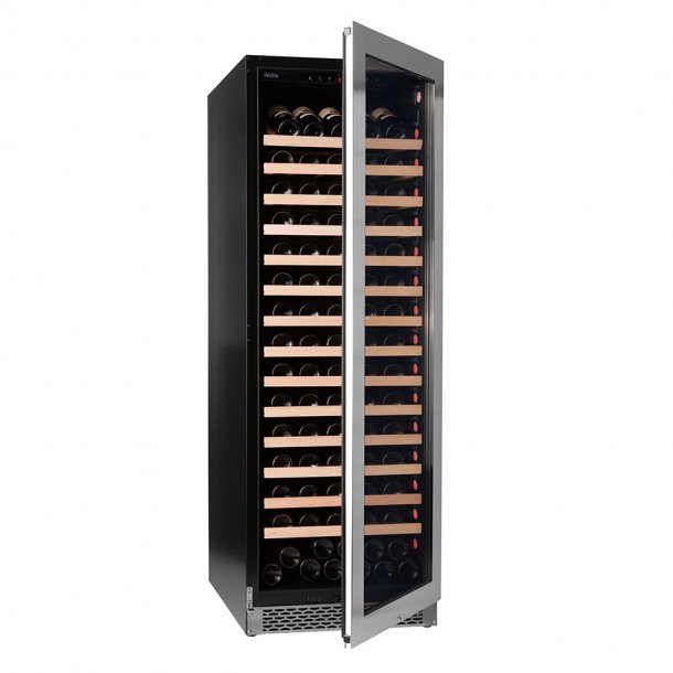 Pevino Majestic 159 bottles - 1 zone - Stainless steel front