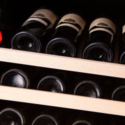 Pevino Majestic 159 bottles - 1 zone - Stainless steel front