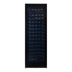 Pevino Majestic 159 bottles - 1 zone - Black glass front