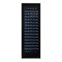 Pevino Majestic 159 bottles - 1 zone - Black glass front