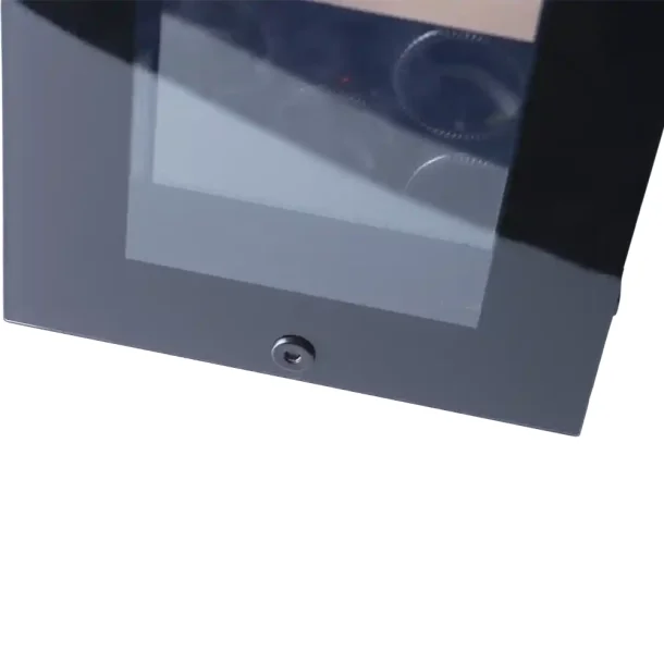 Pevino Majestic 17 flasker - 2 zoner - Sort glasfront