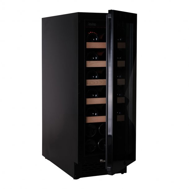 Pevino Majestic 20 bottles - Single zone - Black glass front