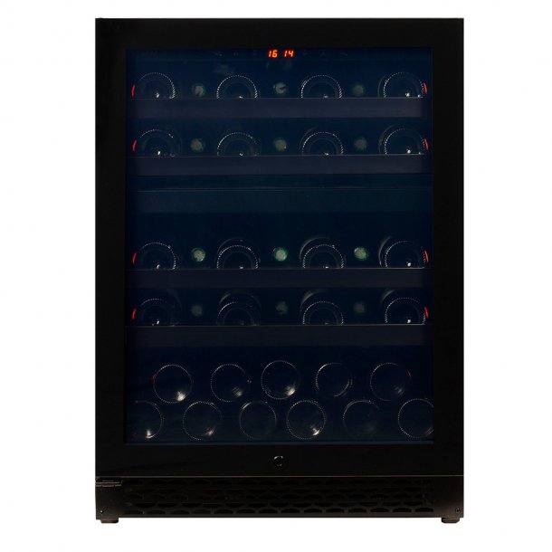 Pevino Majestic 39 bottles - 2 zones - Black glass front