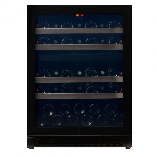 Pevino Majestic 39 bottles - 2 zones - Black glass front