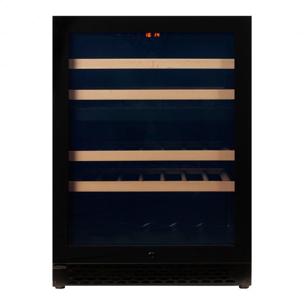 Pevino Majestic 39 bottles - 2 zones - Black glass front