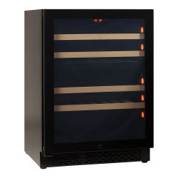 Pevino Majestic 39 bottles - 2 zones - Black glass front