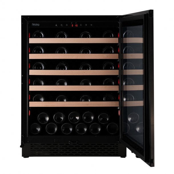 Pevino Majestic 46 bottles - 1 zone - Black steel 