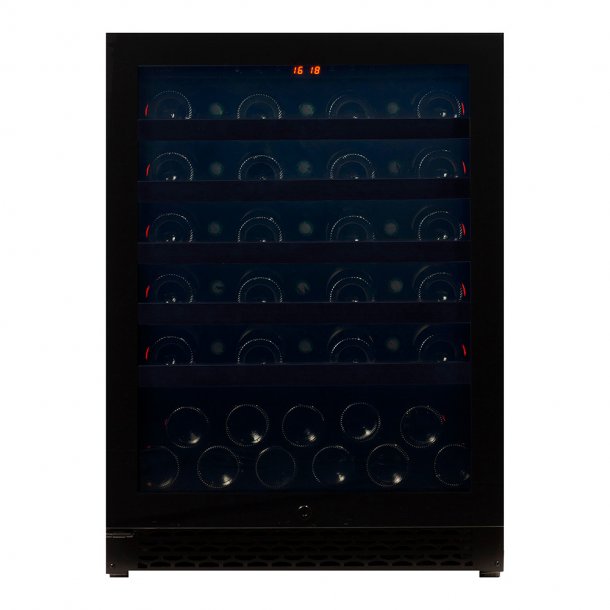 Pevino Majestic 46 bottles - 1 zone - Black Glassfront
