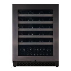 Pevino Majestic 46 bottles - 1 zone - Black steel 