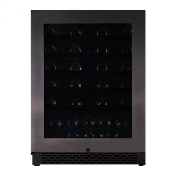 Pevino Majestic 46 bottles - 1 zone - Black steel 