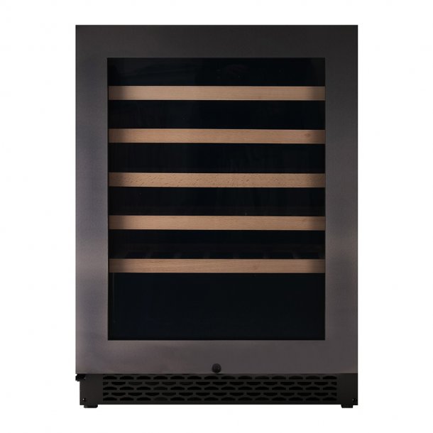 Pevino Majestic 46 bottles - 1 zone - Black steel 