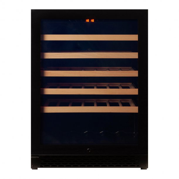 Pevino Majestic 46 bottles - 1 zone - Black Glassfront