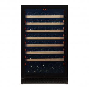 Pevino Majestic 83 flasker - 1 zone - Sort glasfront