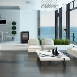 Pevino Majestic 83 flasker - 1 zone - Sort glasfront