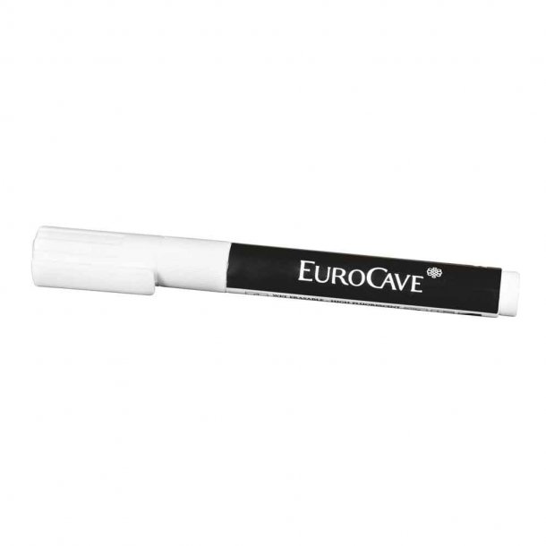 EuroCave - Hvid pen til hyldeskilte