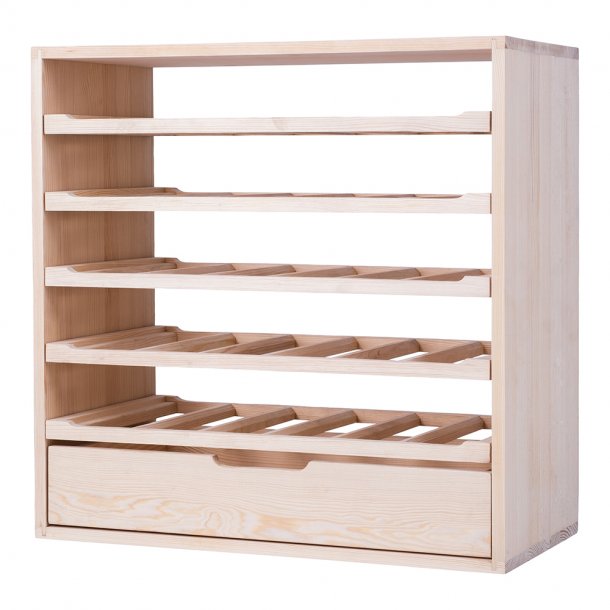 Caverack - CLEO - 30 flasker + Skuffe - Fyrretr