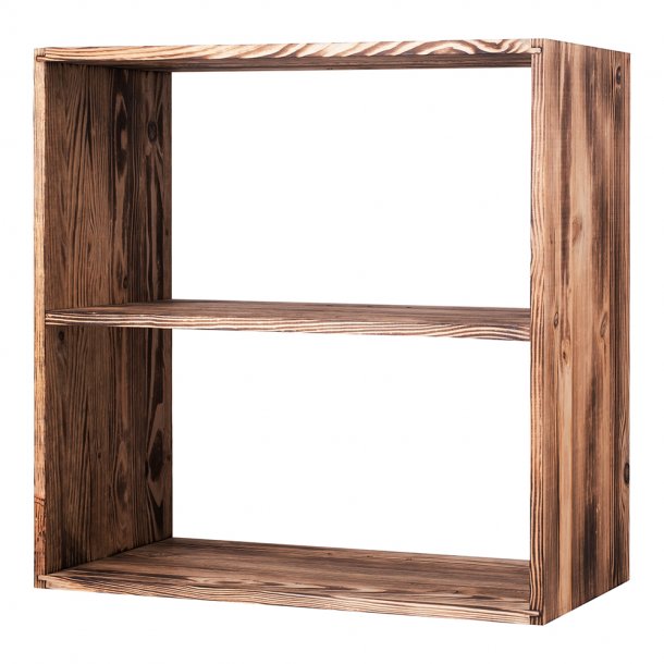 Caverack - CENZO - Faste hylder - Brndt fyrretr