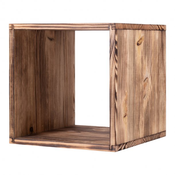 Caverack - KVART FICO/Simpel ramme - Brndt fyrretr