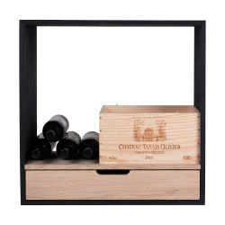 Caverack - Enzo med skuffe - Egetr og sort