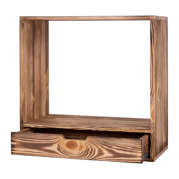 Caverack - Enzo med skuffe - Brndt fyrretr