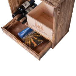 Caverack - Enzo med skuffe - Brndt fyrretr