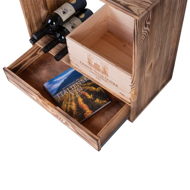 Caverack - Enzo med skuffe - Brndt fyrretr