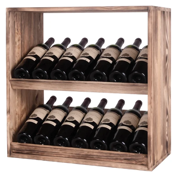 Caverack - ANDINO DISPLAY - 14 flasker - Brndt fyrretr