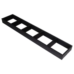 Caverack - Sokkel 150 cm - Sort