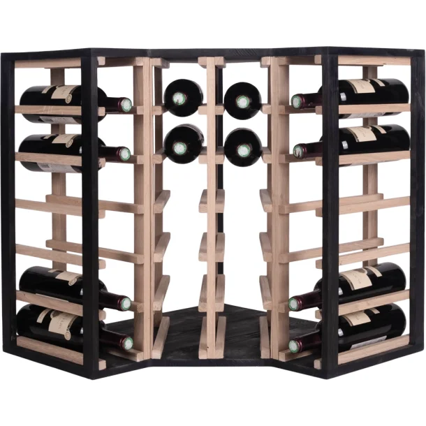 Caverack - Corner - 24 bottles - Oak and black