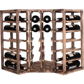 Botellero De Pared Porta Vinos Estante De Vinos 6 Botellas