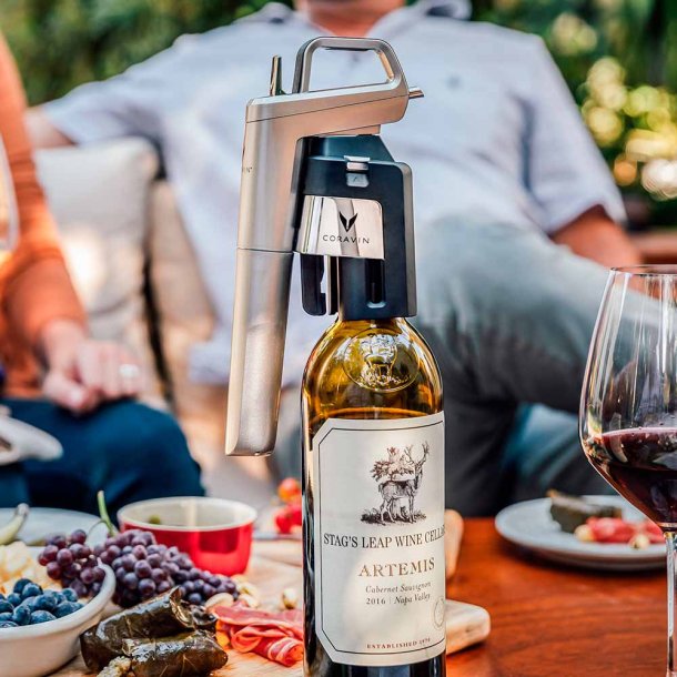 Coravin Timeless Six+ - Slv - (inkl. 3 patroner)