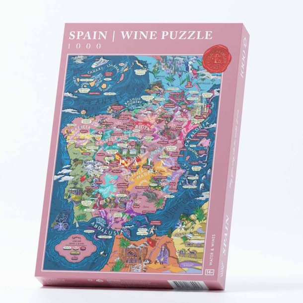 Wijnpuzzel - Spanje