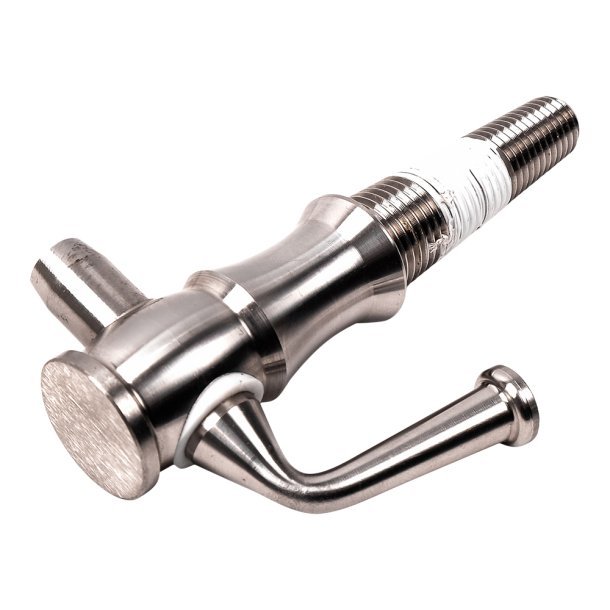 Spigot for 28-225L barrels in stainless steel