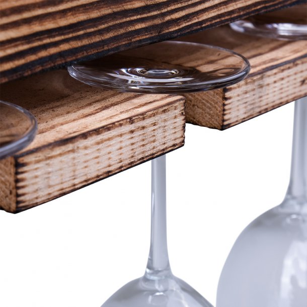 Vinobarto Freja - Brndt tr - Til vin og glas - lille model