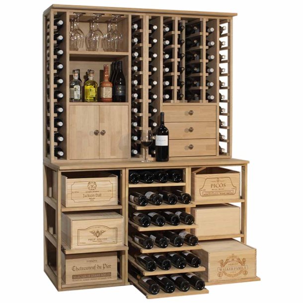 Winerex FARO - 20 flasker + skab og hylder