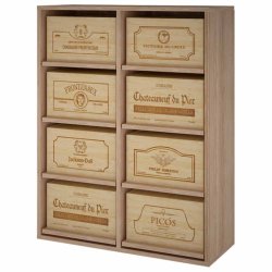 Winerex ESTELA - til 8 vinkasser (6-styks kasser)