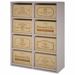 Winerex ESTELA - til 8 vinkasser (6-styks kasser)