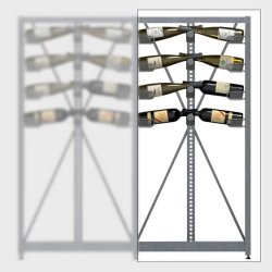 Xi Counter - Extension - 4 standardhylder - 52 flasker