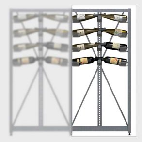 Xi Counter - Extension - 4 standardhylder - 52 flasker