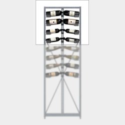 Xi Top - 4 standardhylder - 52 flasker