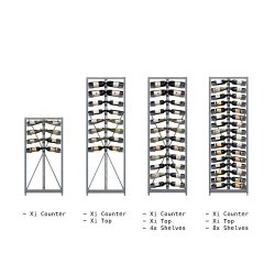 Xi Top - 4 standardhylder - 52 flasker