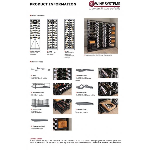Xi Stock Drawer - Udtrkshylde - Kurv