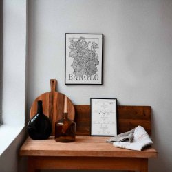 Vinplakat - Barolo (30x40cm)