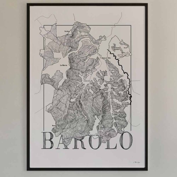 Vinplakat - Barolo (50x70cm)