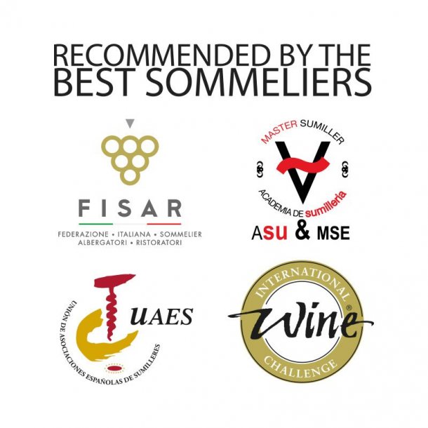 Pulltex - AntiOx - Champagne Stopper - Sort/Guld